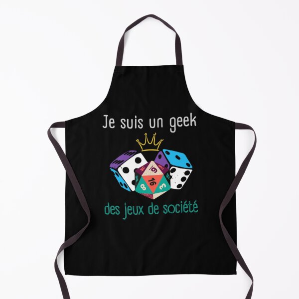 Item preview, Je suis un geek des jeux de société designed and sold by InverseArt.