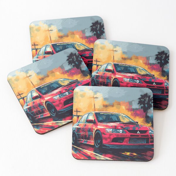 Item preview, Mitsubishi Lancer Evolution V  -  Pop Art designed and sold by AutoPopStudio.