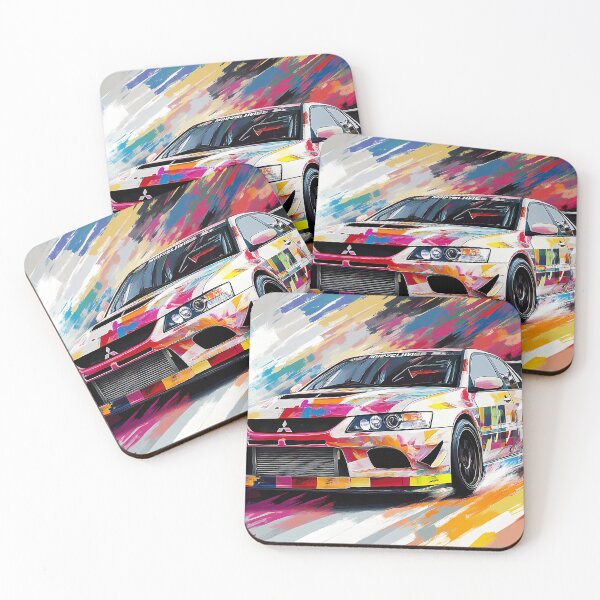Item preview, Mitsubishi Lancer Evolution VI  -  Pop Art designed and sold by AutoPopStudio.