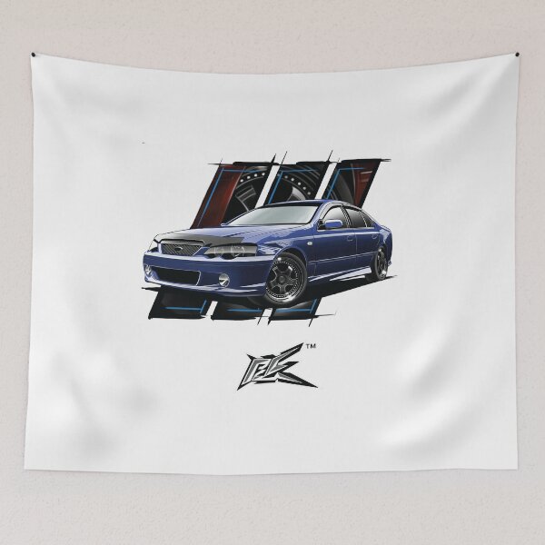 Item preview, ford falcon BF xr8 blue  designed and sold by NaquashM.