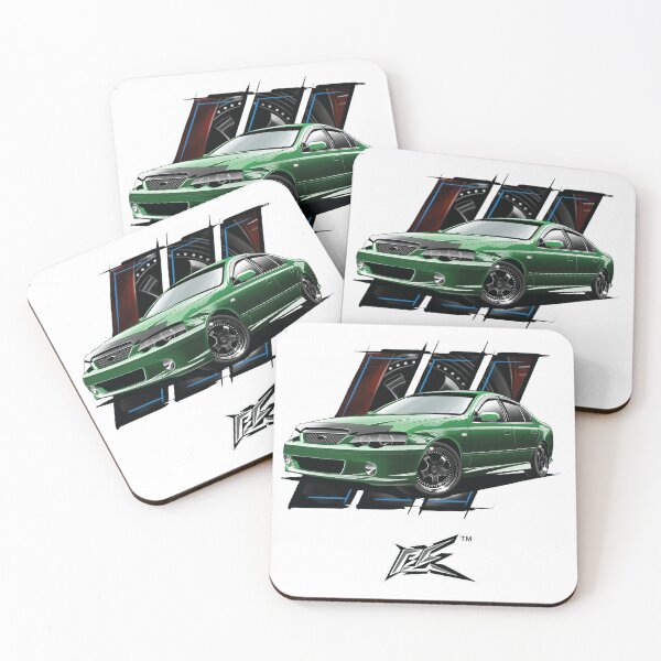 Item preview, ford falcon BF xr8 green  designed and sold by NaquashM.