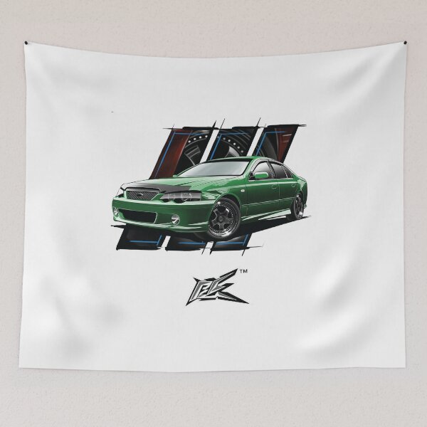 Item preview, ford falcon BF xr8 green  designed and sold by NaquashM.