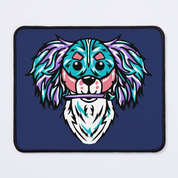 Item preview, Cartoon Cavalier King Charles Spaniel dog painting designed and sold by CreativelySophG.