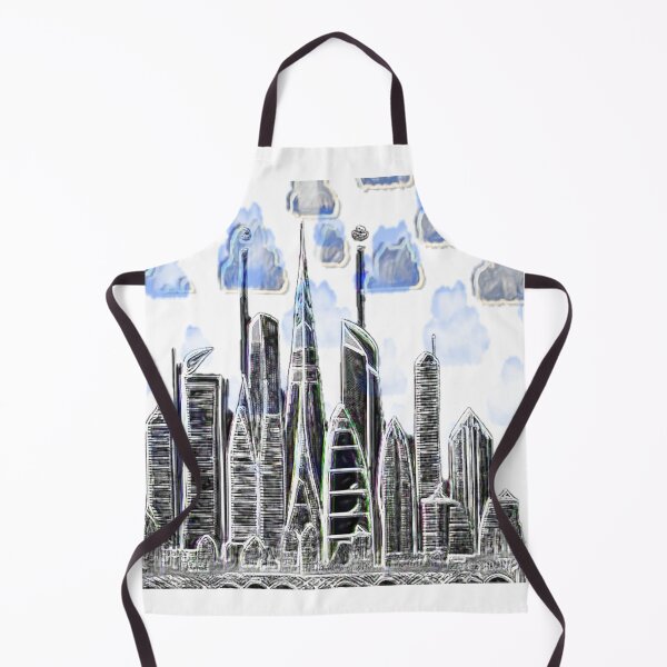 Item preview, City Line future clouds designed and sold by TriForceDesign.