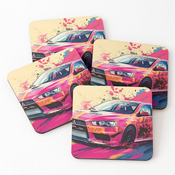 Item preview, Mitsubishi Lancer Evolution VIII  -  Pop Art designed and sold by AutoPopStudio.