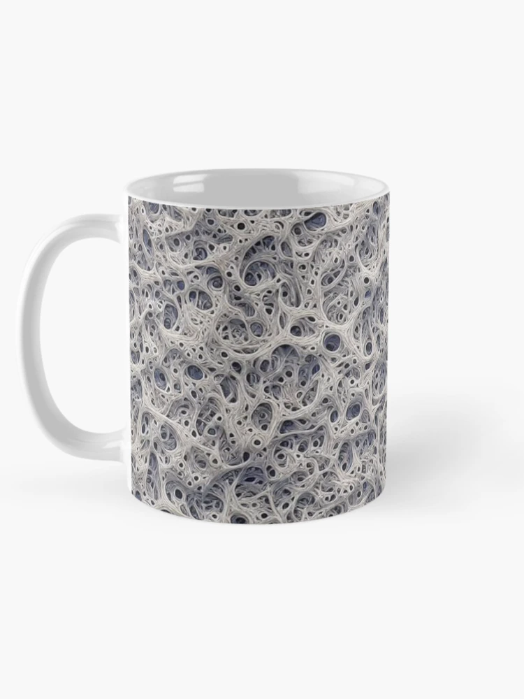 Thumbnail 5 of 6, Coffee Mug, Micro Abstract Organic Pattern designed and sold by Rui Fernandes.