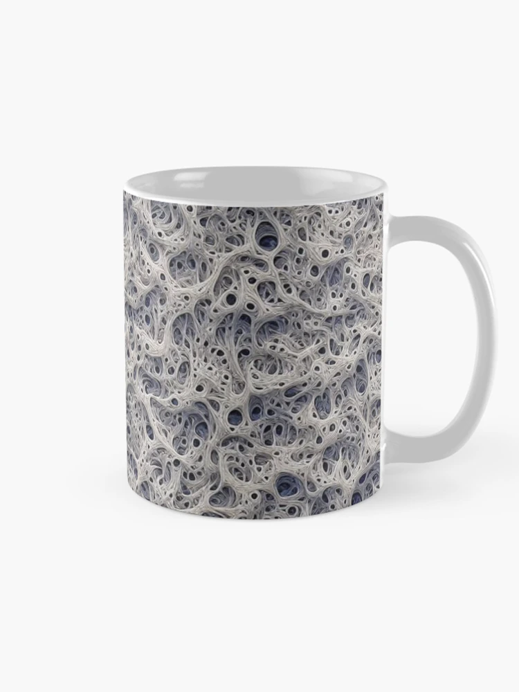 Thumbnail 3 of 6, Coffee Mug, Micro Abstract Organic Pattern designed and sold by Rui Fernandes.