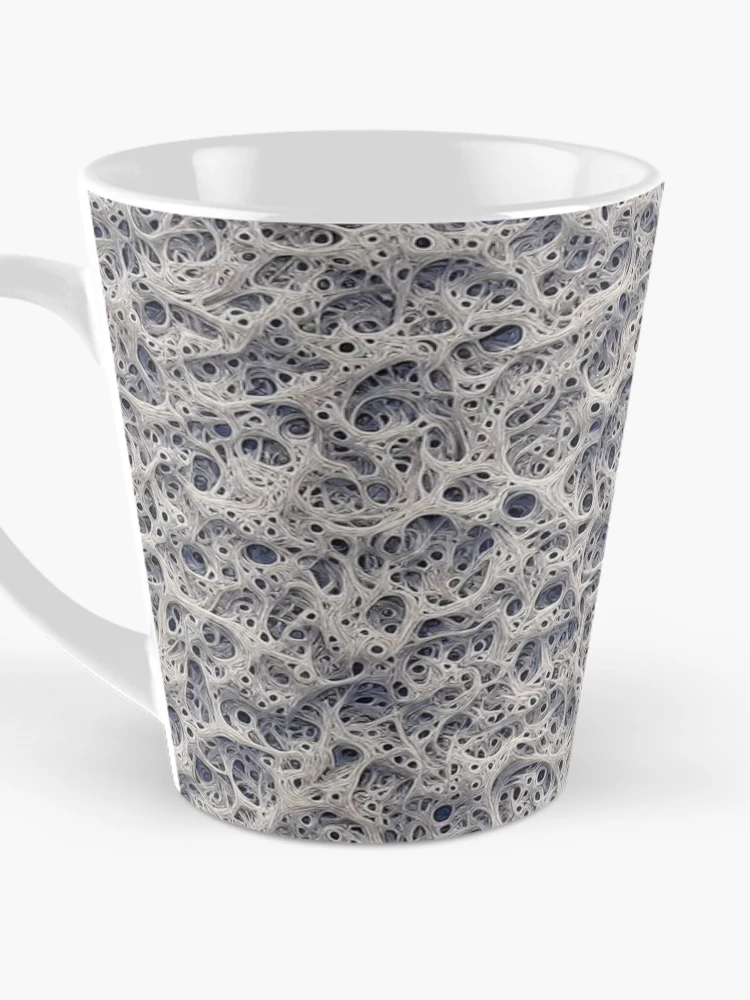 Thumbnail 3 of 4, Coffee Mug, Micro Abstract Organic Pattern designed and sold by Rui Fernandes.