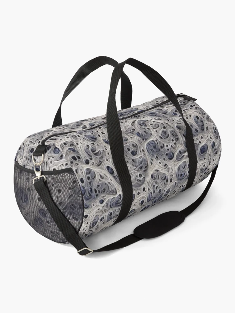 Thumbnail 2 of 3, Duffle Bag, Micro Abstract Organic Pattern designed and sold by Rui Fernandes.