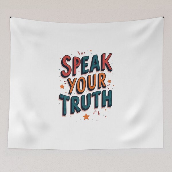 Item preview, speak your truth  designed and sold by Ismartista.