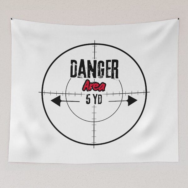Item preview, Sniper Scope, shots, danger area 5 yd, yards. designed and sold by Aquillashop.