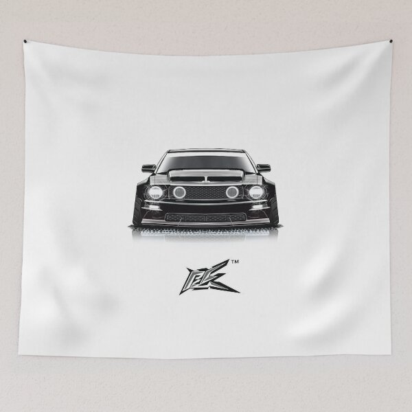 Item preview, ford mustang s197 widebody black  designed and sold by NaquashM.