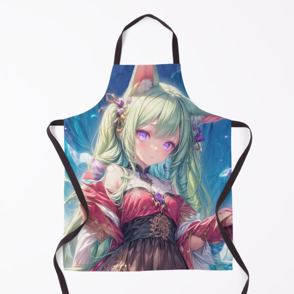 Item preview, Anime small girl with foxy ears in space art designed and sold by TheArtistOf2022.