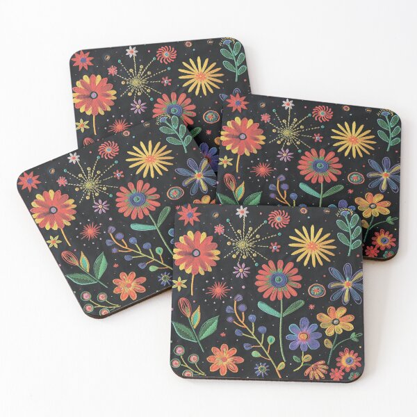Item preview, Floral pattern.Colorful flowers.Flower field. designed and sold by MagelliShop.