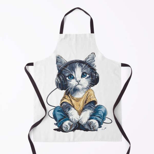 Item preview, Cute DJ Cat designed and sold by Diginft Universe.