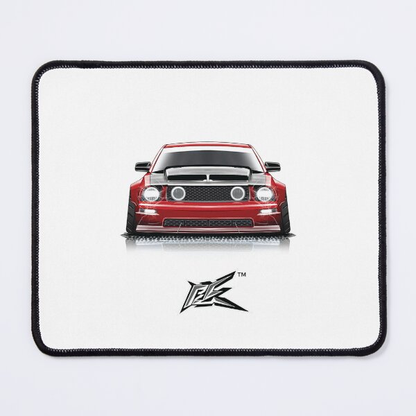 Item preview, ford mustang s197 widebody red designed and sold by NaquashM.