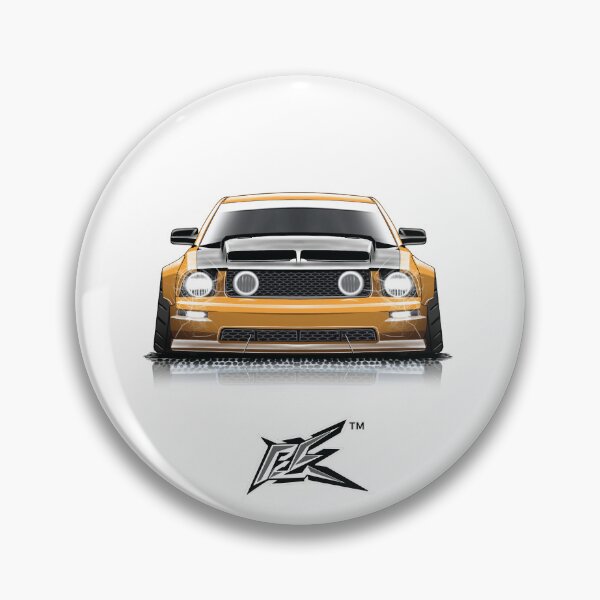 Item preview, ford mustang s197 widebody yellow  designed and sold by NaquashM.