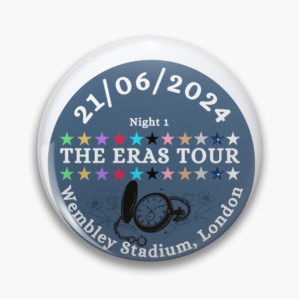 Item preview, Wembley Stadium London Night 1 Eras Tour designed and sold by LisaMichelleArt.