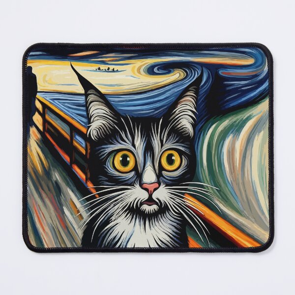 Artikelvorschau, Ich bin schockiert, lustige Katze entworfen und verkauft von BlackCatspet1.
