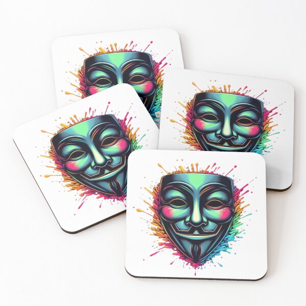 Item preview, V Guy Fawkes mask ( anonymous) designed and sold by katheoart.