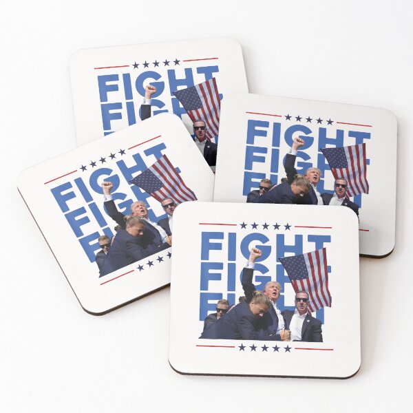 Item preview, Trump Ear Bandage Fight Fight Fight Rally Fist, Trump Fight Fight Fight Trump Rally Fist 2024 Ear Bandage designed and sold by iam8lu3.