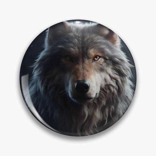 Item preview, Imposing Wolf designed and sold by GalleryBrisArt.