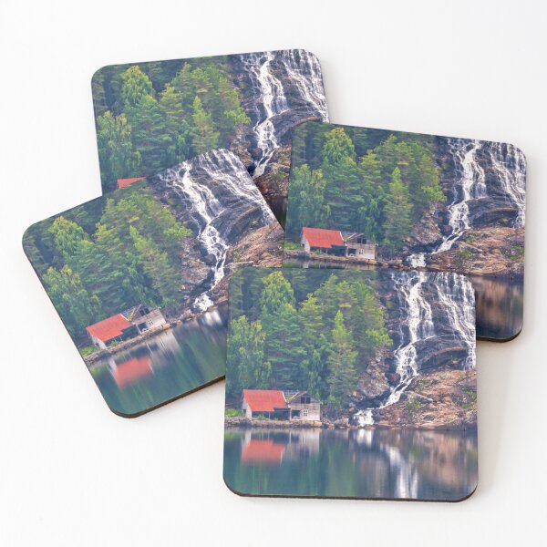 Item preview, Serene Solitude: A Norwegian Fjord designed and sold by Joanne wilde.