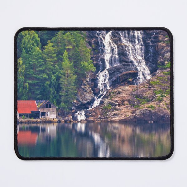 Item preview, Serene Solitude: A Norwegian Fjord designed and sold by Joanne wilde.