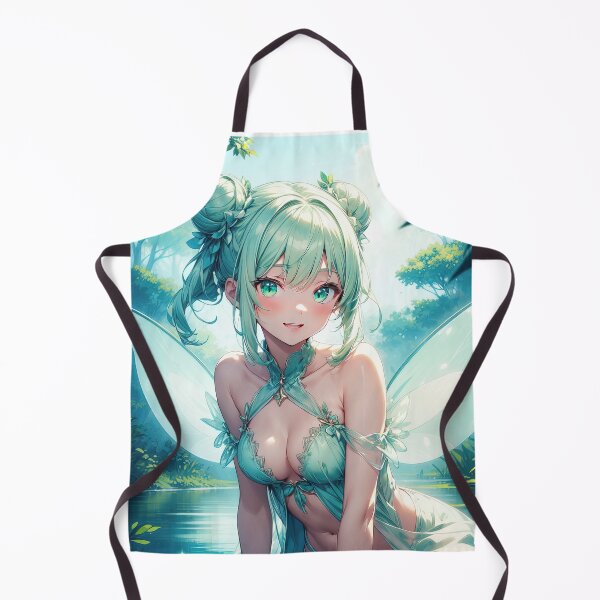 Item preview, Elf anime fairy portrait in nature art designed and sold by TheArtistOf2022.