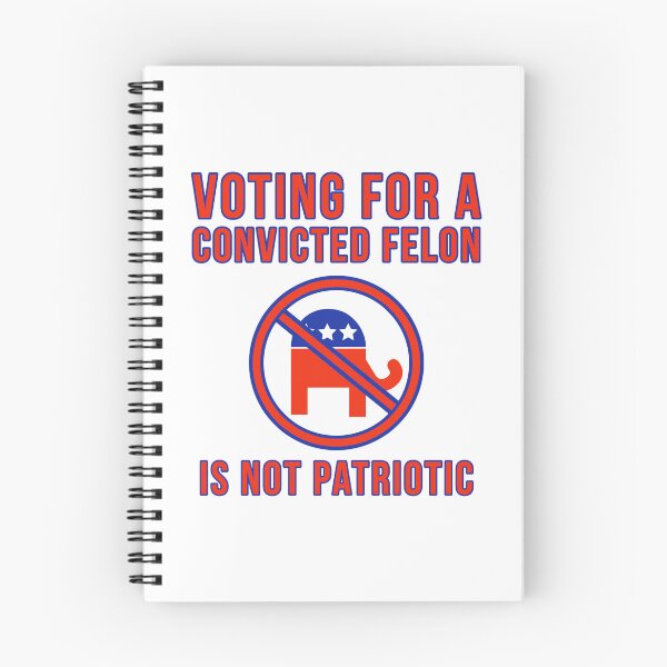 Item preview, Voting for a convicted felon is not patriotic  designed and sold by Rachel the Artist .