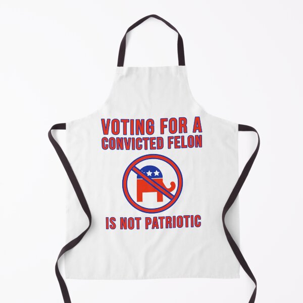 Item preview, Voting for a convicted felon is not patriotic designed and sold by Rachel the Artist .