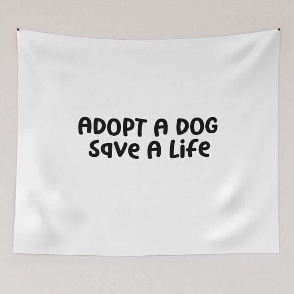 Item preview, Adopt A Dog T Shirt designed and sold by PetSafari.