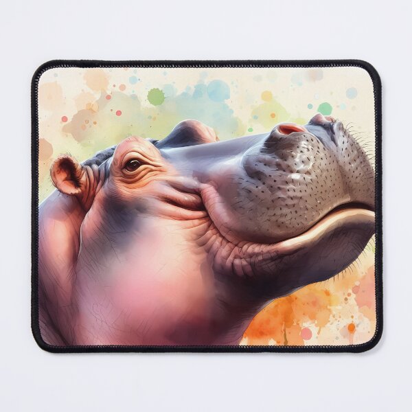 Item preview, Hippo Art #13 | Hippo Lovers designed and sold by ksgraphics222.