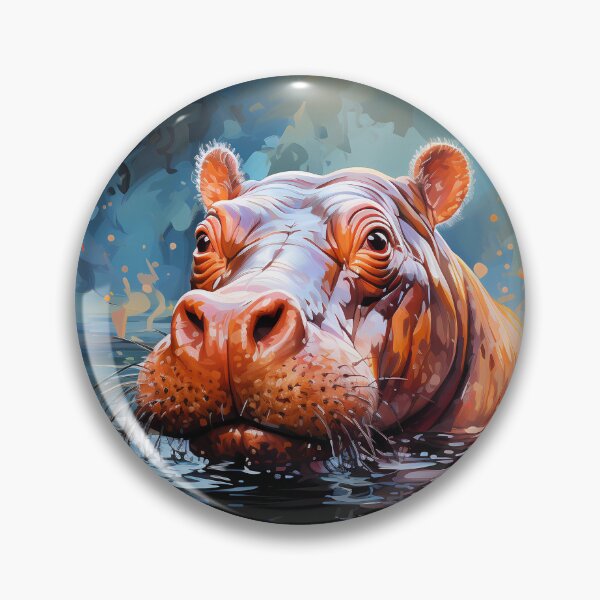 Item preview, Hippo Art #14 | Hippo Lovers designed and sold by ksgraphics222.