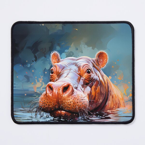 Item preview, Hippo Art #14 | Hippo Lovers designed and sold by ksgraphics222.