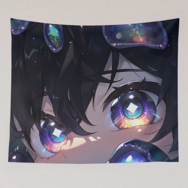 Item preview, Surreal Glowing Fantasy Anime Girl designed and sold by bubblegoth.
