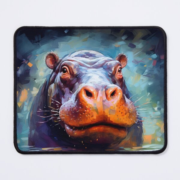 Item preview, Hippo Art #15 | Hippo Lovers designed and sold by ksgraphics222.