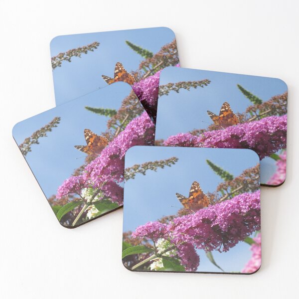 Item preview, Painted Lady & Buddleia  designed and sold by wiggyofipswich.