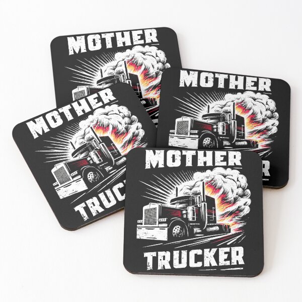 Item preview, Mother Trucker - Bold Trucking Power Design designed and sold by Tabu Touch.