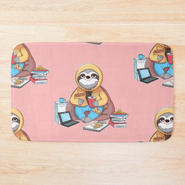 Item preview, Happy Sloth Procrastinating designed and sold by Rawecz Studio.