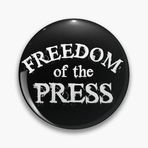 Item preview, Freedom of the Press Support Journalism and Free Speech  designed and sold by The Junto Shop.