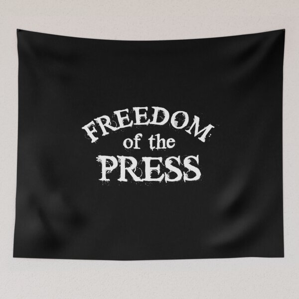 Item preview, Freedom of the Press Support Journalism and Free Speech  designed and sold by The Junto Shop.