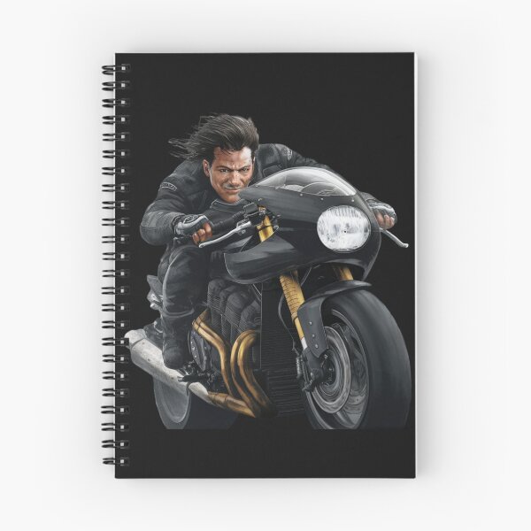 Item preview, MOTOCYCLIST RIDING MOTORCYCLE ON FULL SPEED POWER designed and sold by YourTrendyTees.
