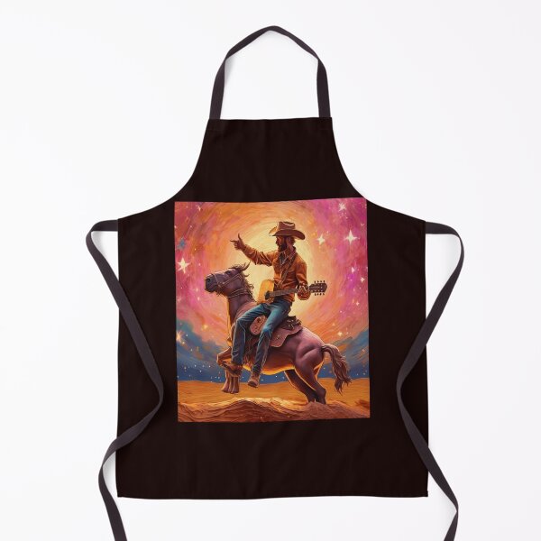 Item preview, "Cowboy Serenade at Sunset" designed and sold by Artisticanvas.