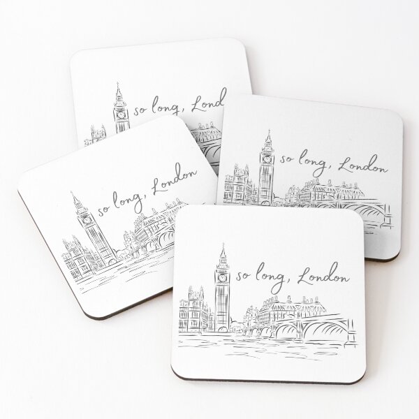 Item preview, So Long, London - Track 5 , London Skyline designed and sold by DesignByAvery.