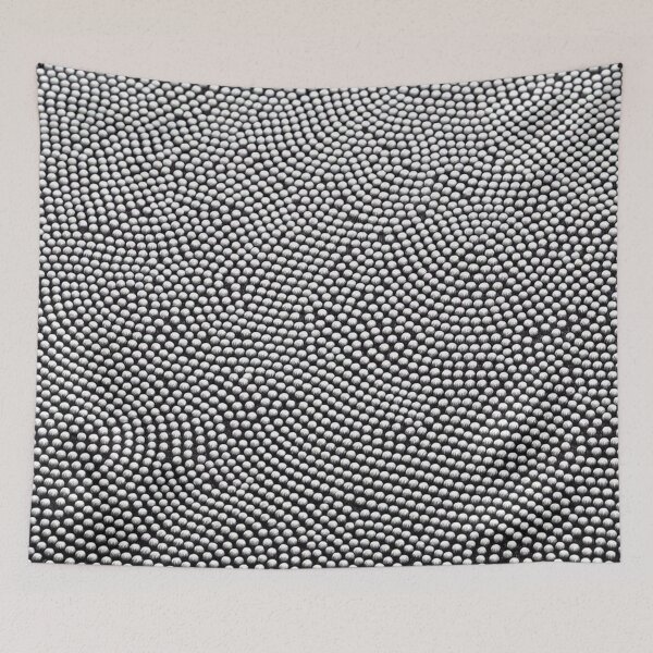 Item preview, Micro Concentric Circles Pattern Fabric designed and sold by Rui Fernandes.