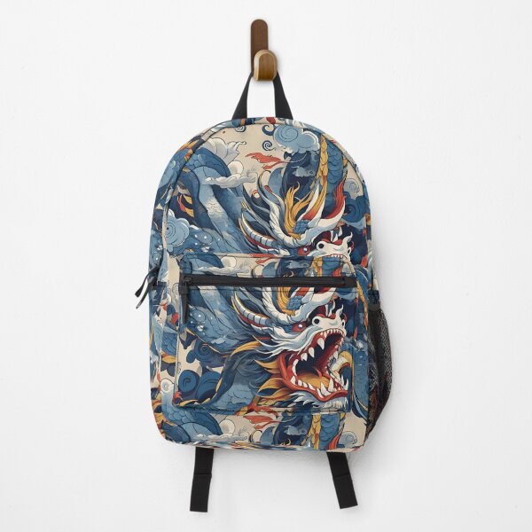 Item preview, Dragon floating in the clouds seamless pattern designed and sold by NarinJintana.