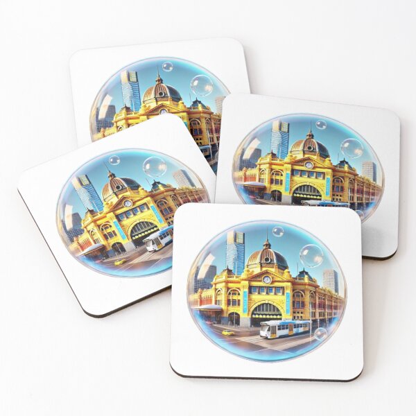 Item preview, Flinders Street Station Design designed and sold by WildVista.