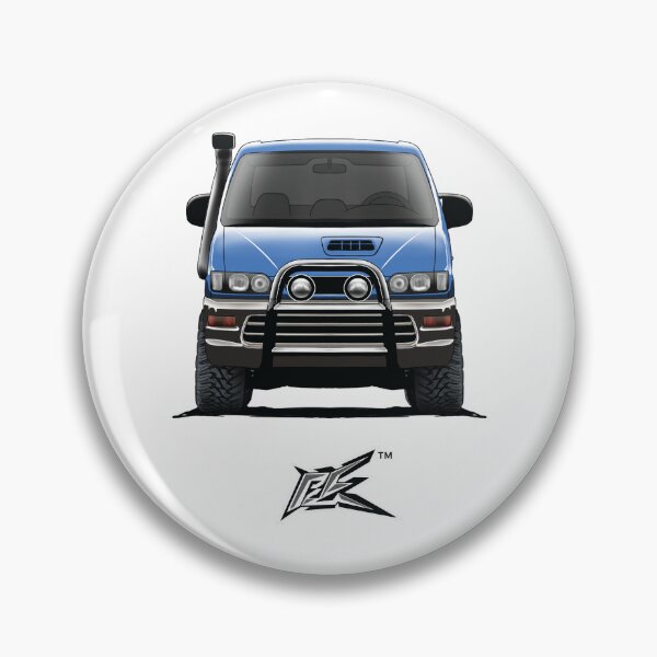 Item preview, mitsubishi delica 2800 blue  designed and sold by NaquashM.