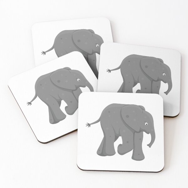 Item preview, African baby elephant designed and sold by Corinna Arauner.